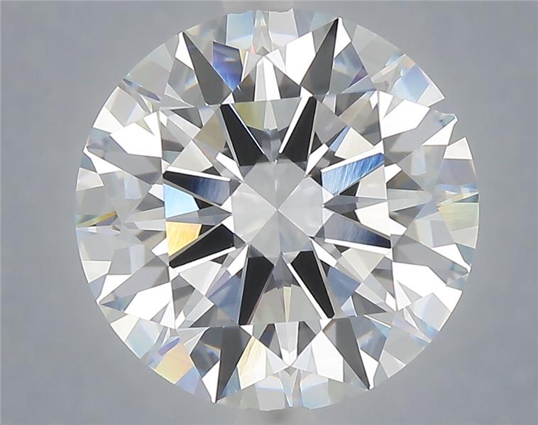 7.09ct Round F VVS2 Lab-Grown Diamond