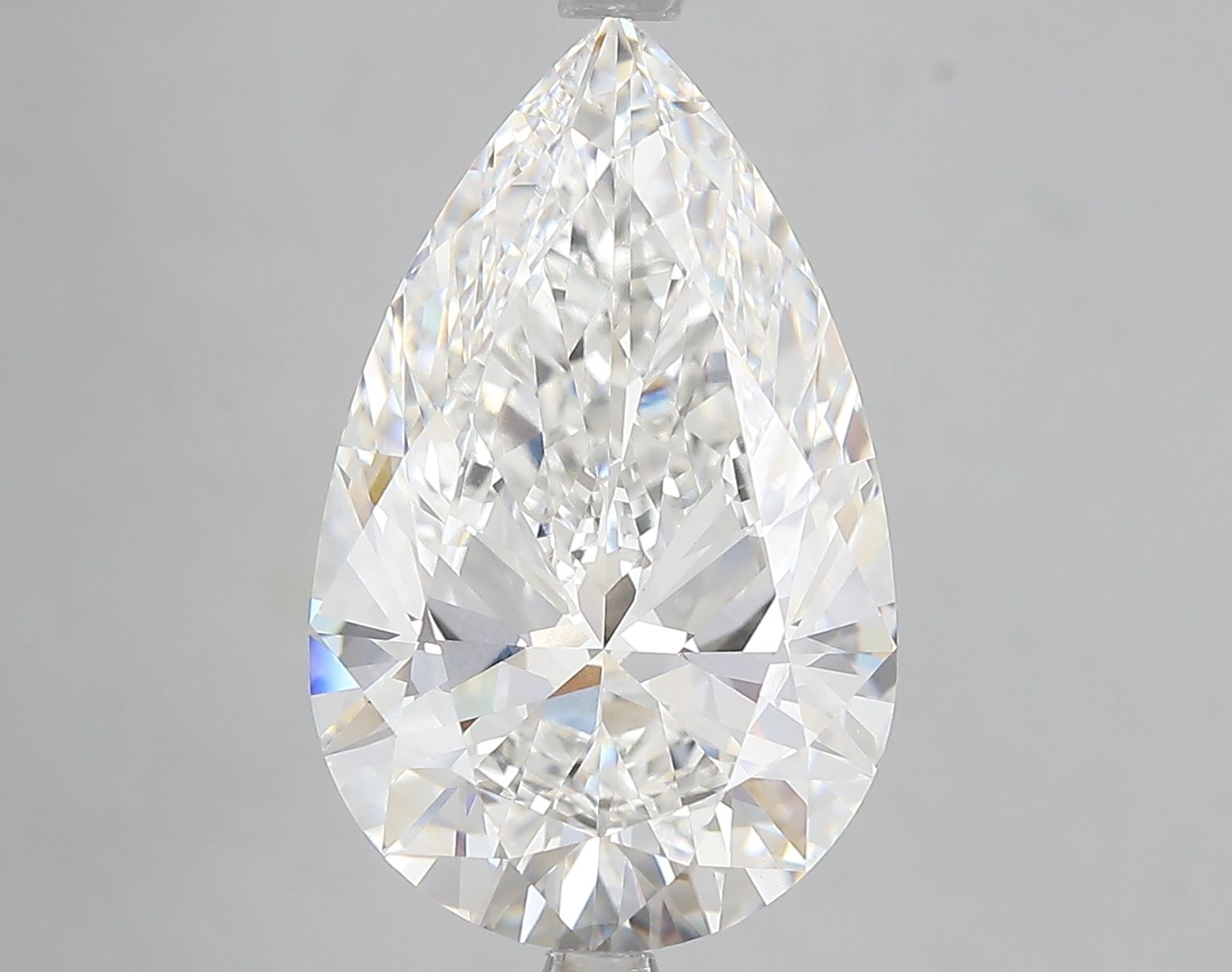 7.01ct Pear F VVS2 Lab-Grown Diamond