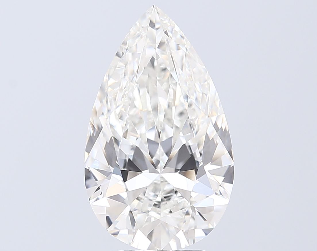 5.1ct Pear F VS1 Lab-Grown Diamond
