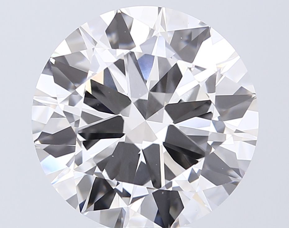 6.66ct Round F VVS2 Lab-Grown Diamond