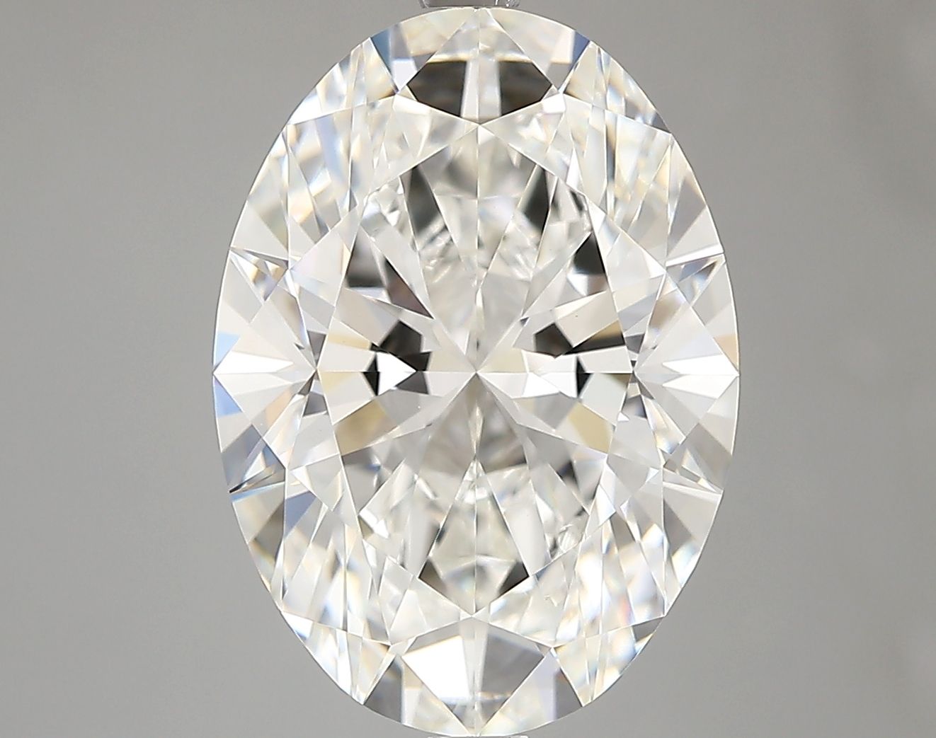5.07ct Oval F VVS2 Lab-Grown Diamond