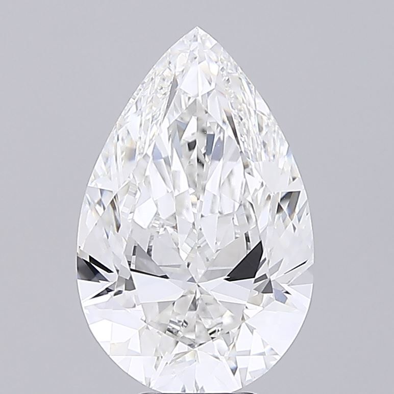 7.25ct Pear F VVS2 Lab-Grown Diamond