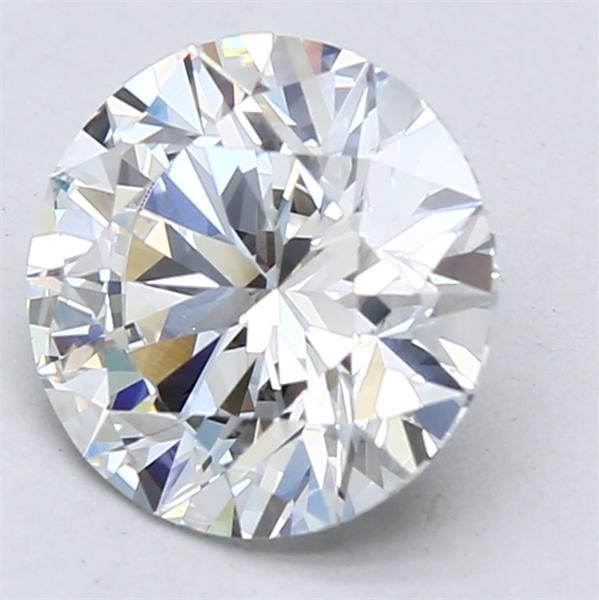2.5ct Round D VVS2 Lab-Grown Diamond