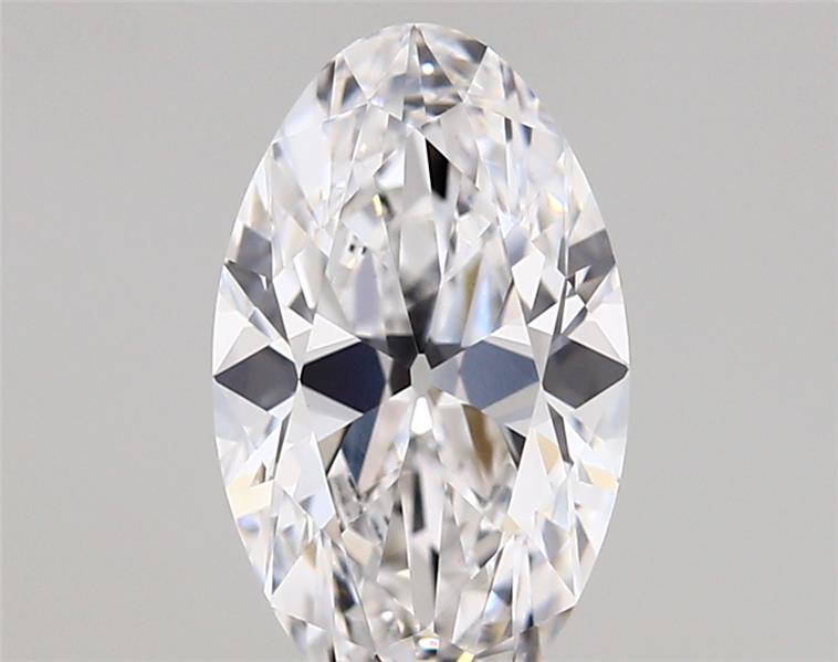 1.73ct Moval D VVS2 Lab-Grown Diamond