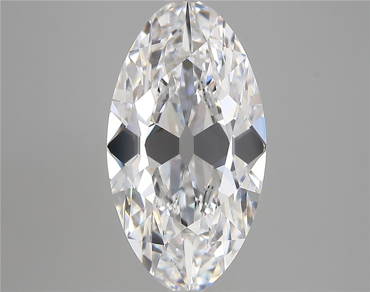 4.44ct Moval D VVS1 Lab-Grown Diamond