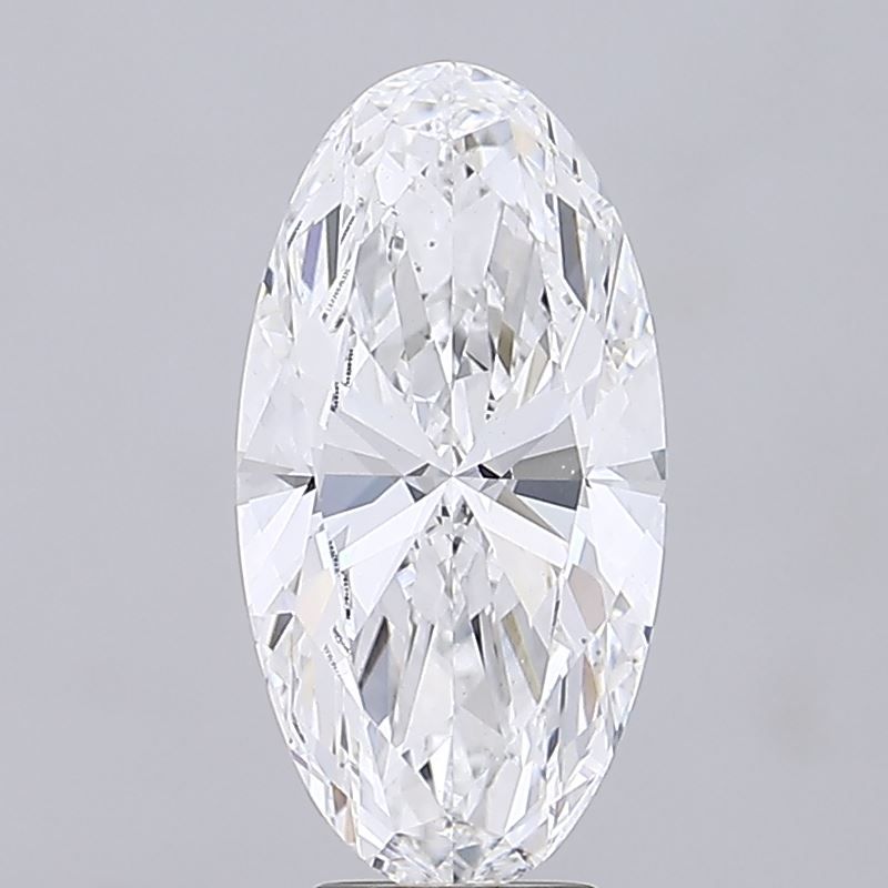 6ct Moval E VS1 Lab-Grown Diamond