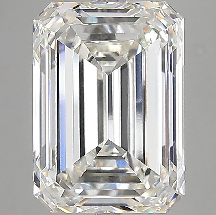 18.54 Carat EMERALD Shape G Colour VVS2 Clarity  Cut - White Lab Diamond - 1069873