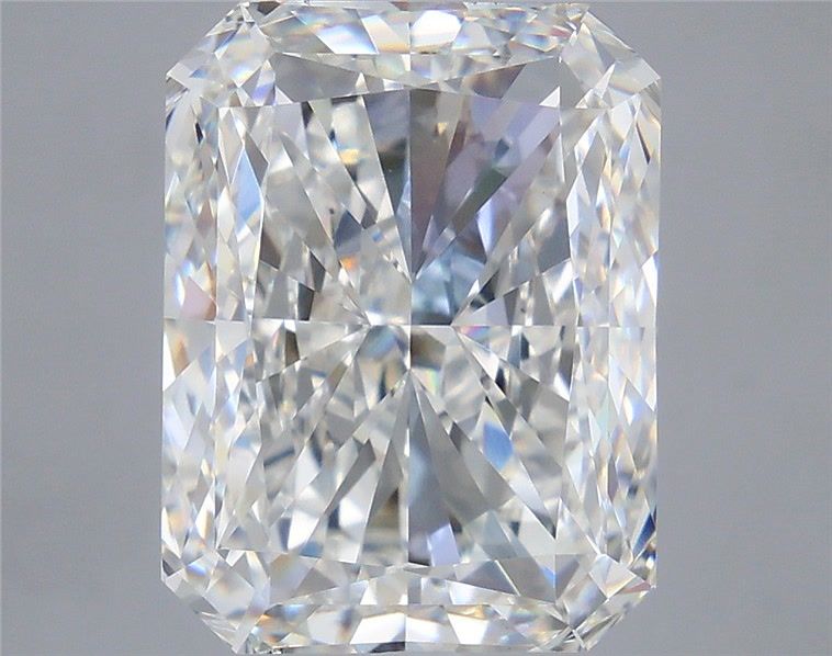 10.01 Carat RADIANT Shape E Colour VVS2 Clarity  Cut - White Lab Diamond - 1031783
