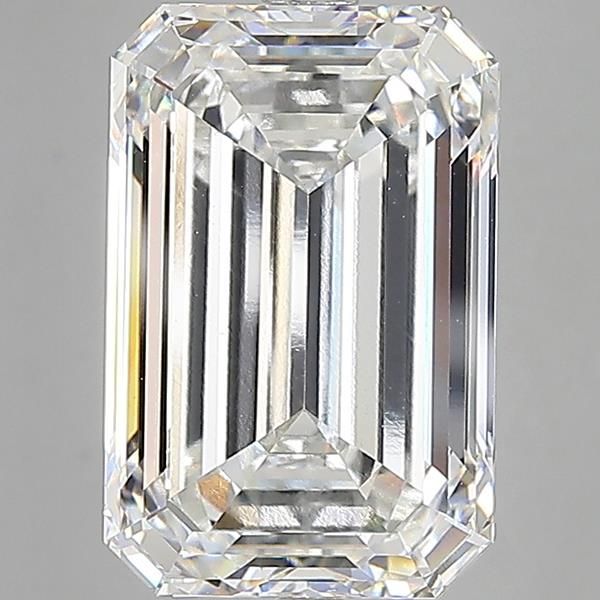 18.54 Carat EMERALD Shape F Colour VVS2 Clarity  Cut - White Lab Diamond - 1069877