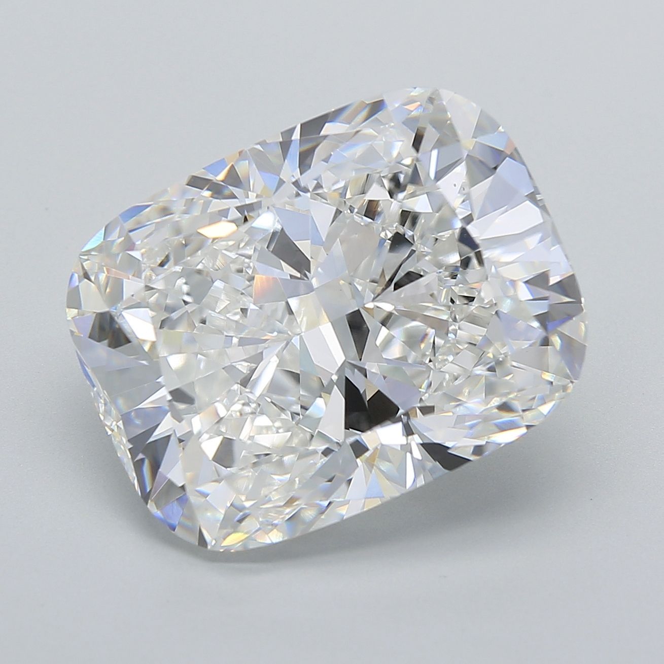 10.51 Carat CUSHION Shape E Colour VVS2 Clarity  Cut - White Lab Diamond - 1125925