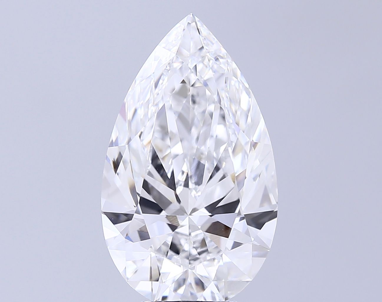 7.09ct Pear E VVS2 Lab-Grown Diamond