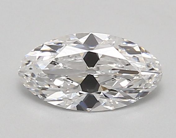 0.86ct Moval D VVS2 Lab-Grown Diamond