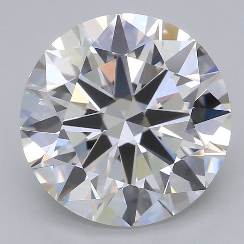 2.54ct Round F VVS2 Lab-Grown Diamond