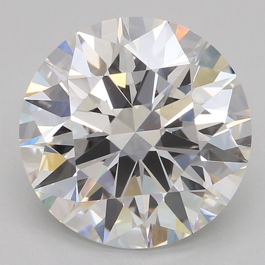2.5ct Round F VVS2 Lab-Grown Diamond