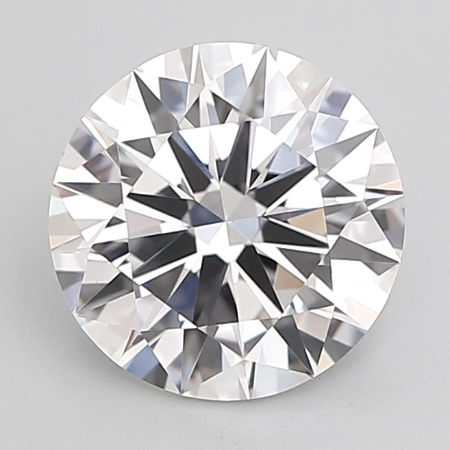 2.5ct Round D VS1 Lab-Grown Diamond