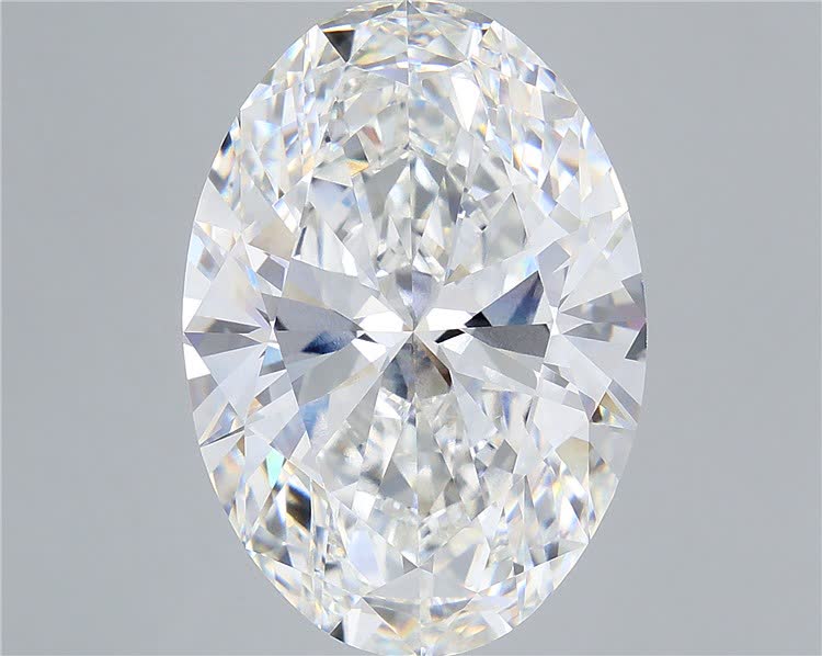 13.08ct Oval F VVS2 Lab-Grown Diamond