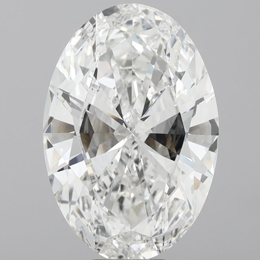 10.00 Carat OVAL Shape E Colour VVS2 Clarity  Cut - White Lab Diamond - 1373420