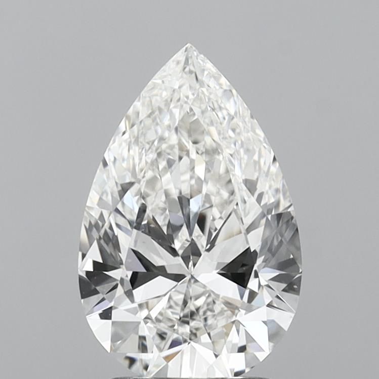 2ct Pear F VVS2 Lab-Grown Diamond