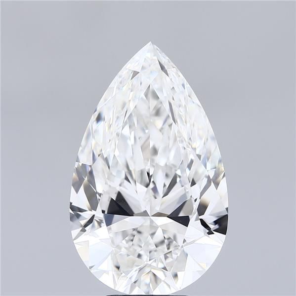 6.66ct Pear F VVS2 Lab-Grown Diamond
