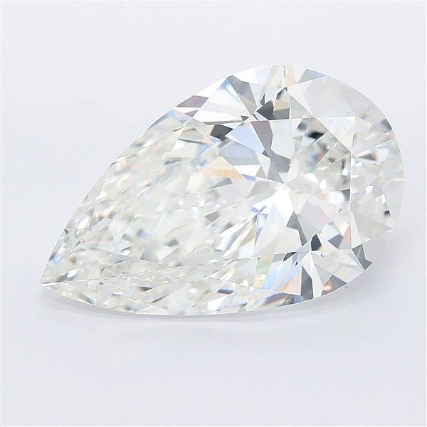 7.05ct Pear F VVS2 Lab-Grown Diamond