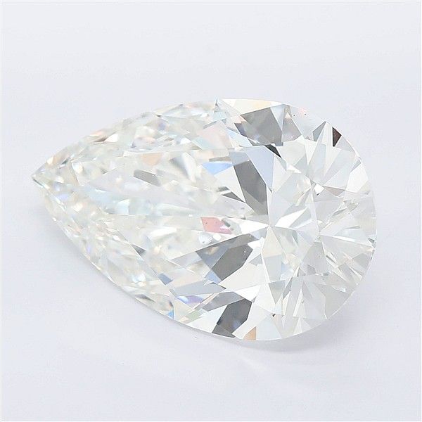 7.07ct Pear F VVS2 Lab-Grown Diamond