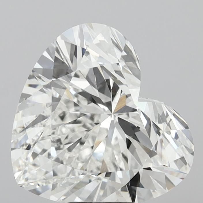 8.01ct Heart F VVS2 Lab-Grown Diamond