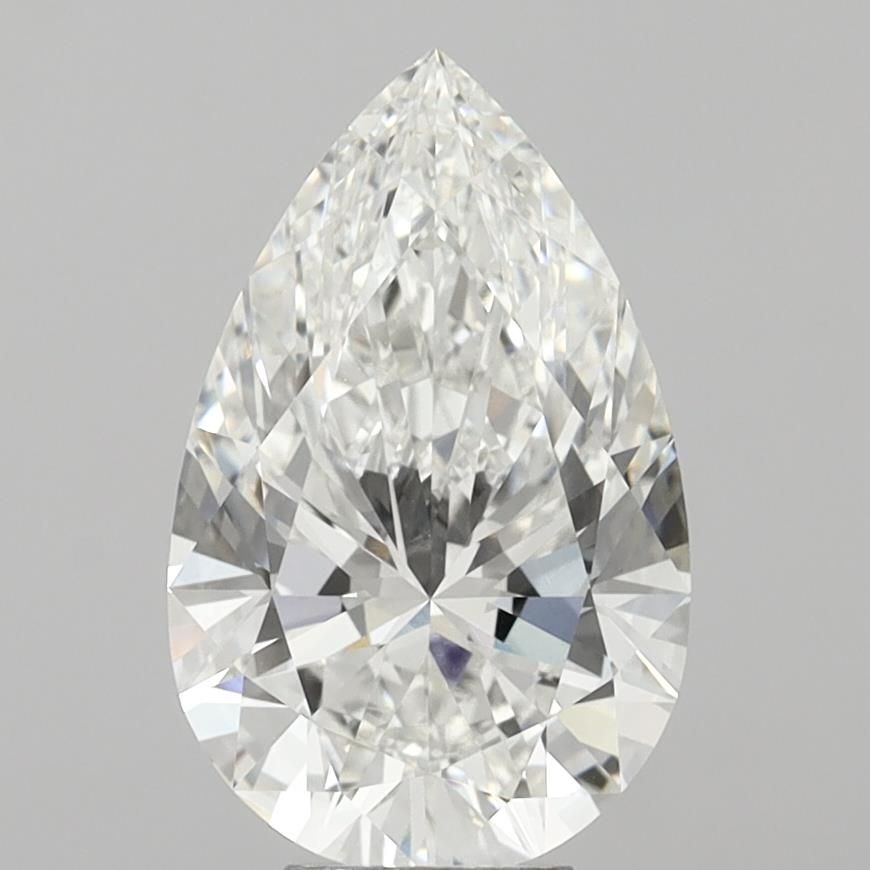7.07ct Pear F VVS2 Lab-Grown Diamond