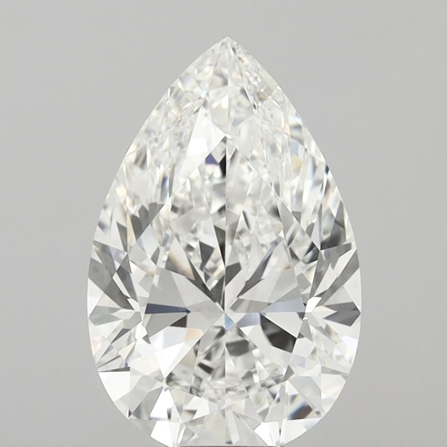8.01ct Pear F VVS2 Lab-Grown Diamond