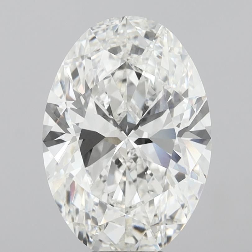 8.03ct Oval F VVS2 Lab-Grown Diamond
