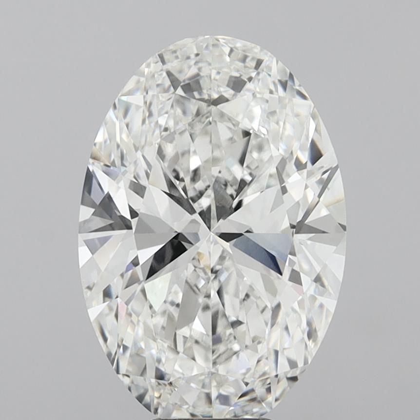 8.53ct Oval F VVS2 Lab-Grown Diamond
