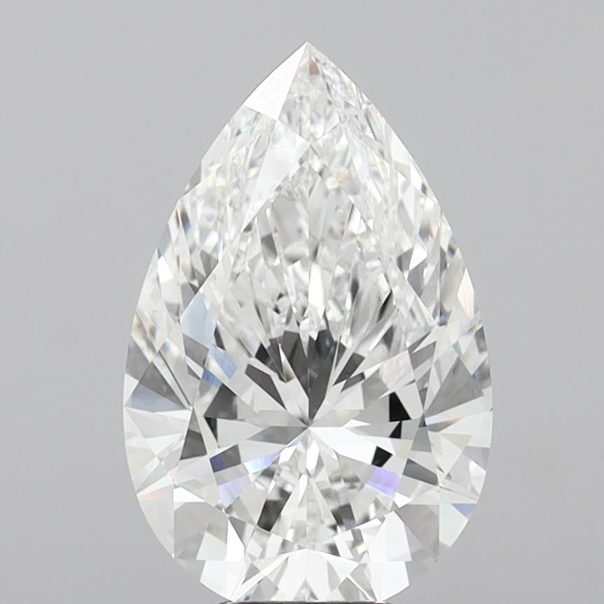 7.03ct Pear E VVS2 Lab-Grown Diamond