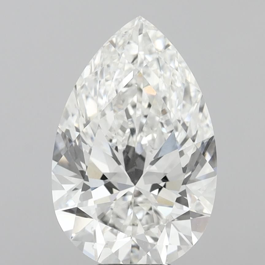 8.02ct Pear F VS1 Lab-Grown Diamond