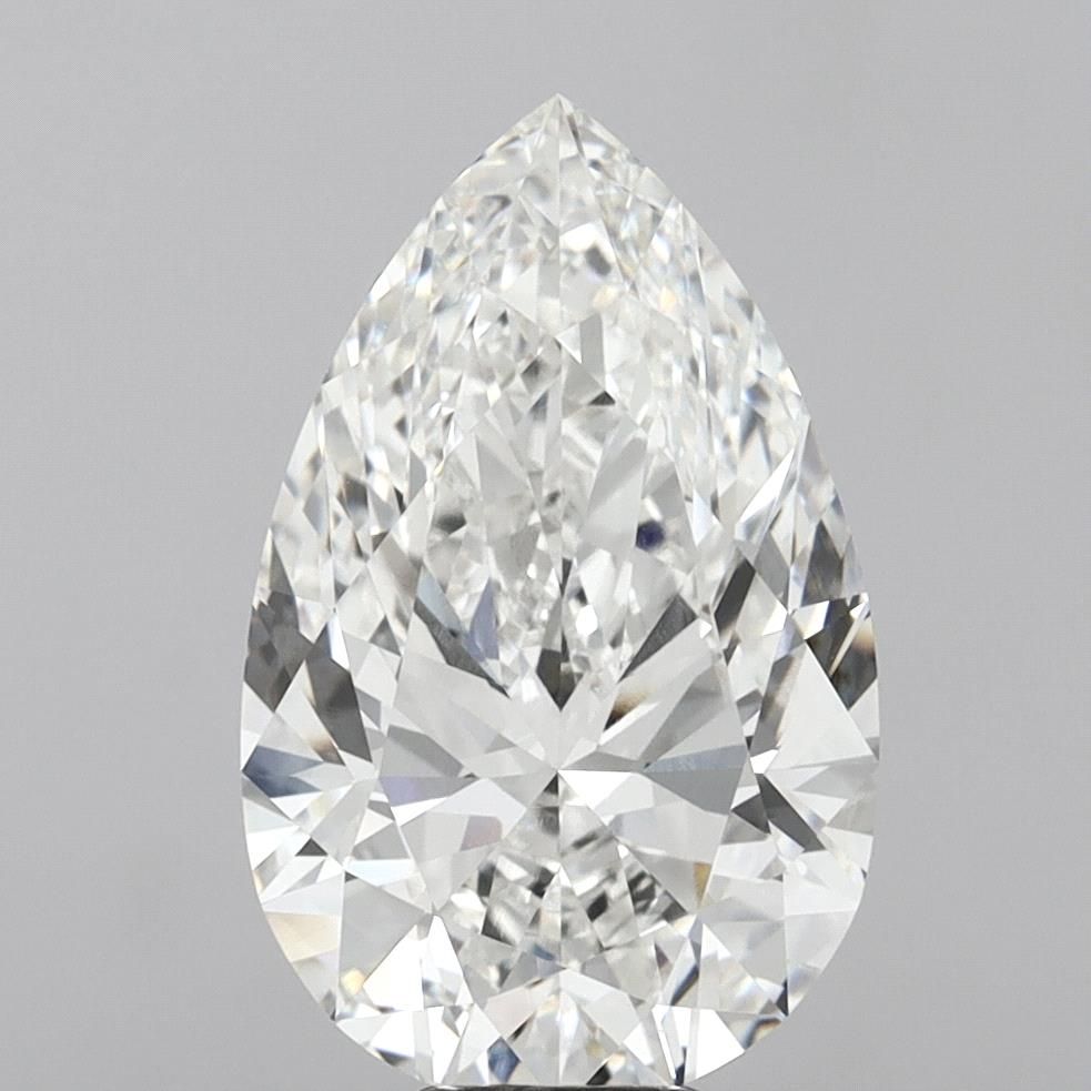 10.04 Carat PEAR Shape F Colour VVS2 Clarity  Cut - White Lab Diamond - 1497493