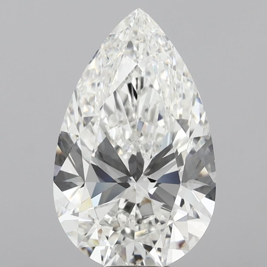 8.03ct Pear F VVS2 Lab-Grown Diamond