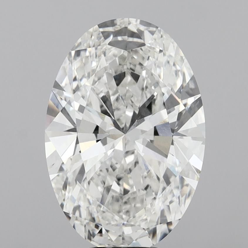 8.04ct Oval F VVS2 Lab-Grown Diamond