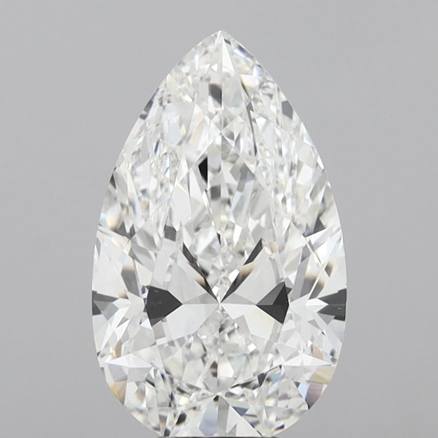 7ct Pear F VVS2 Lab-Grown Diamond