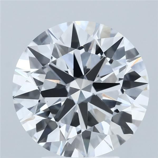 4.08ct Round E VVS2 Lab-Grown Diamond