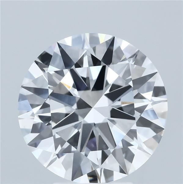 5ct Round D VVS2 Lab-Grown Diamond