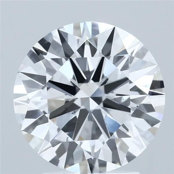 2.8ct Round D VS1 Lab-Grown Diamond