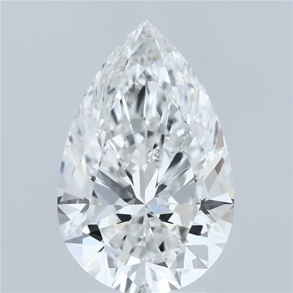 3.52ct Pear F IF Lab-Grown Diamond