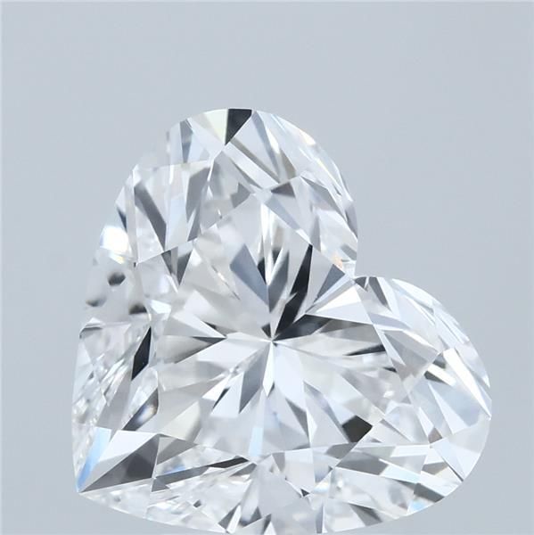 5ct Heart D VVS2 Lab-Grown Diamond