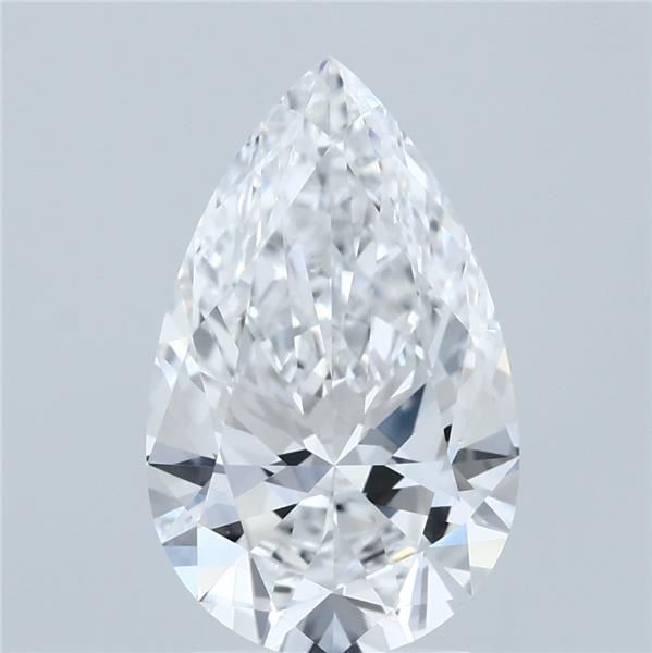 2.71ct Pear D VVS2 Lab-Grown Diamond