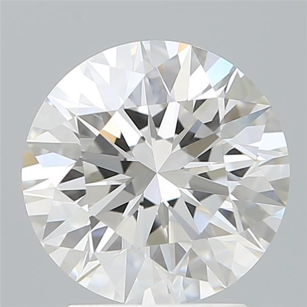 2.6ct Round F VVS2 Lab-Grown Diamond