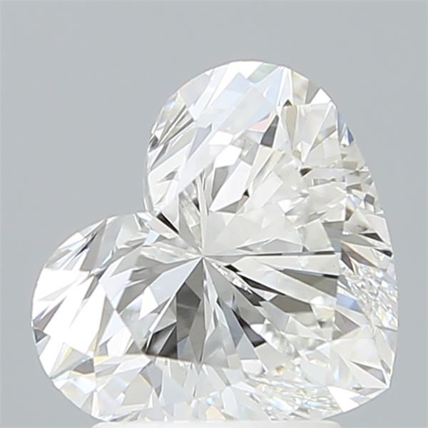 2.5ct Heart F VVS2 Lab-Grown Diamond