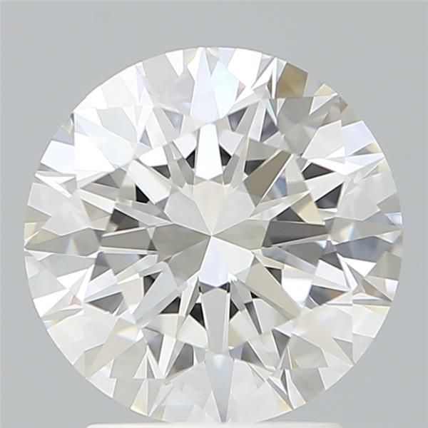 2.6ct Round F VVS1 Lab-Grown Diamond