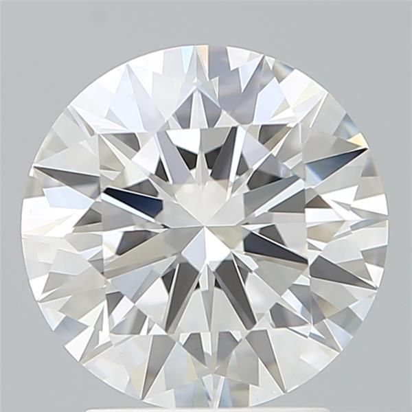 2.54ct Round E VVS2 Lab-Grown Diamond