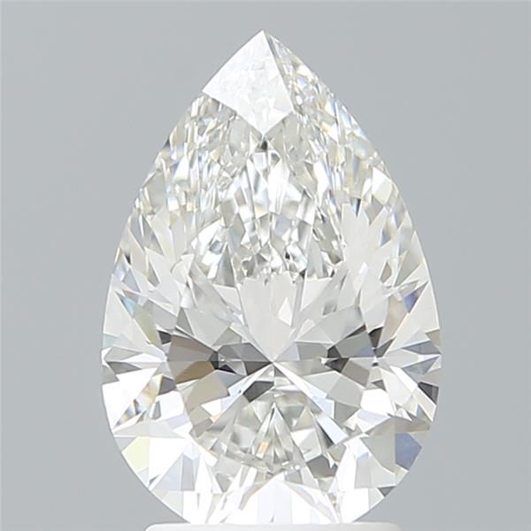 2.58ct Pear F VVS2 Lab-Grown Diamond
