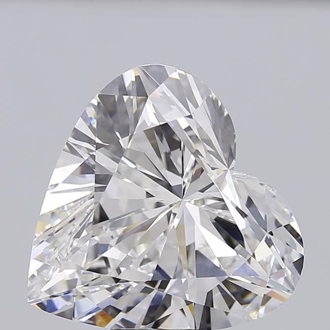 10.06 Carat HEART Shape E Colour VVS2 Clarity  Cut - White Lab Diamond - 1302486