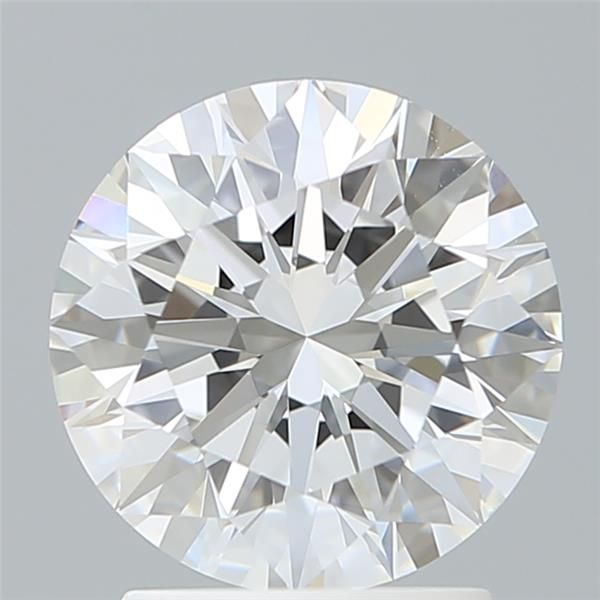 2.22ct Round F VVS1 Lab-Grown Diamond