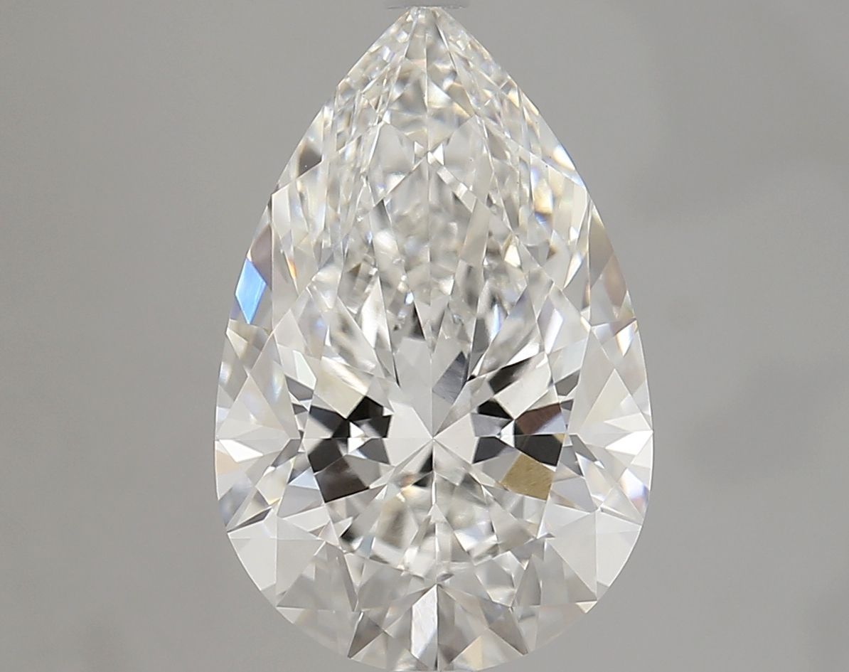 5.01ct Pear F VVS2 Lab-Grown Diamond